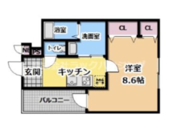 フジパレス千林大宮の物件間取画像